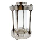 Straight Tube Sanitary Sight Glass Butt Weld Connection For For High Temperature