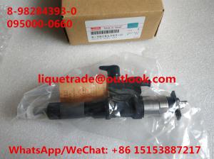 Wholesale DENSO injector 095000-0660 for ISUZU 4HK1, 6HK1 8982843930, 8-98284393-0, 8982843931 from china suppliers