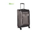 Classic Dobby Nylon Trolley Bag Trolley Soft Sided Luggage with Multi- Pockets
