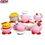 Customized Plastic Silicone Toys OEM 3D Soft Squishy figure character Toys