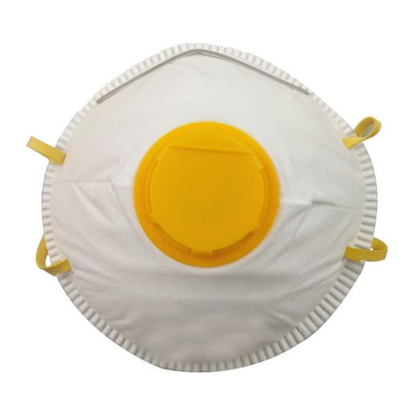 Soft 3 Ply Disposable Face Mask , Asbestos Dust Mask For Painting / Spraying