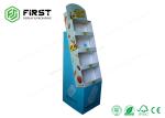 Custom Printed Light Weight Pos Cardboard Display Stands For Advertising