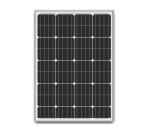 50W 12V Solar Panel Easy Cleaning , Roof Mounted Poly Crystalline Solar Panel