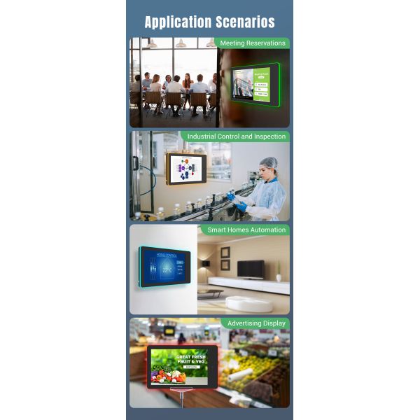 10.1 Inch POE Android Meeting Room Tablet with Quad Core RK3288