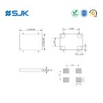 MEMS Oscillator 8008 SJK8008 SMD 7050 CMOS 75MHz 20PF 20ppm 3.3V Crystal Series
