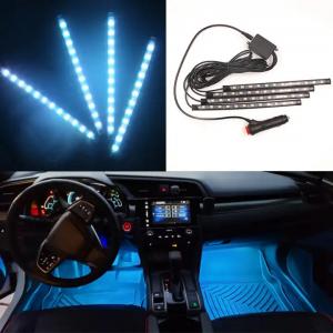 Wholesale Decorative Atmosphere Lamp 48D Car Interior Lights Waterproof RGB 12V Universal Car Accessories ABS Plastic 8W from china suppliers
