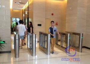 Wholesale OEM Logo Sliding Turnstile / QR code Turnstile Door / Security Swing Barrier Gate / For Public Lobby from china suppliers