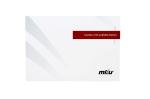 Magnetic switch 5inch lcd video greeting card for wedding invitation