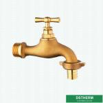 Original Brass Color Garden Tap Brass Bibcock Valve Water Tap For Washing