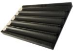 60*40 Cm Baguette Baking Tray Metal Oven Non Stick Coating Perforated