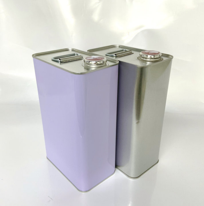 6L Tinplate Metal Empty Paint Pail Bucket Iron Tin Barrel