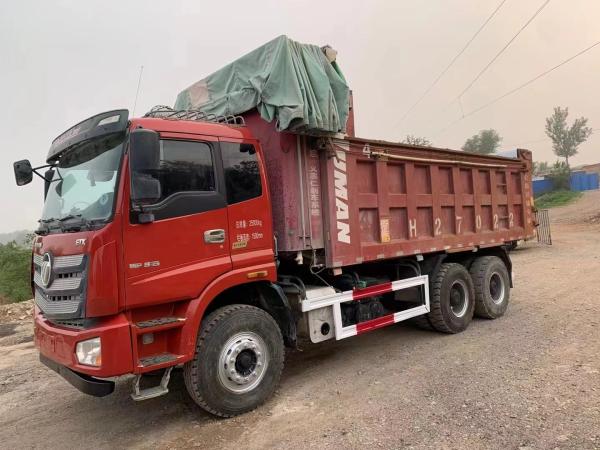 Used Tipper Trucks With Prices 10 Wheel Foton Dumper Loading 30 Tons Big Bucket