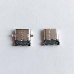USB Type C 3.1 Female SMT + DIP PCB Mount 90 Degree Connector