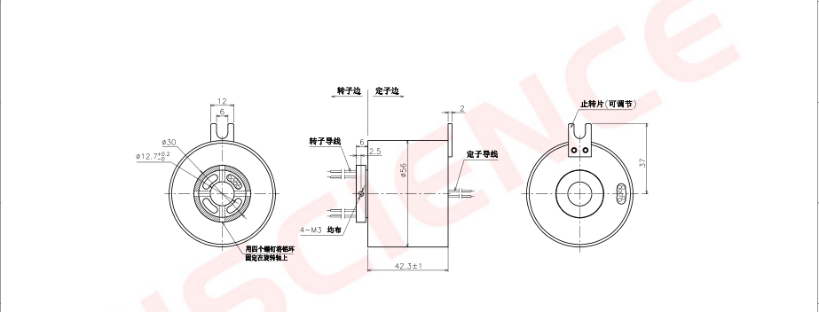 Versatile Eight Core Twisted Shielded Wire Slip Ring Manufacturers
