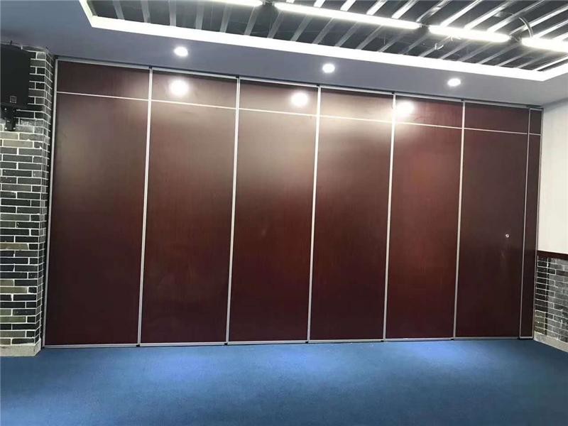Aluminum Sliding Ceiling Tracks System Folding Partition Walls For Conference Room