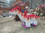 Smoke Effects Dinosaur Electric Scooter For Children Expedition
