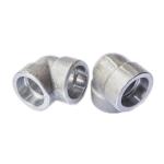 A105 Forged Socket Weld Pipe Fittings Elbow Carbon Steel Customized Degree