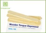 Sanitary Wrapped Padded Tongue Depressors Bulk CE Approved Round Edge