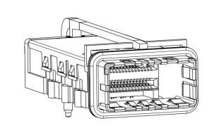 Wholesale 2274784-3 84 Position CXP Receptacle with Cage Connector Press-Fit Through Hole from china suppliers