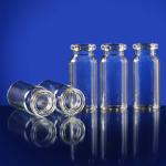 GMP 10ml Glass Vials Transparent Sterile Empty Vials With Rubber Stopper