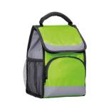 Aluminium Foil Insulated Lunch Cooler Bag 1 Mesh Bottle Pocket With Hand Belt