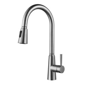 China High Arc Intelligent Touch Controller Faucet Single Lever Kitchen Mixer Tap 5.24L/min on sale