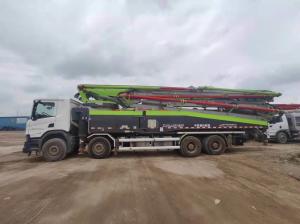 Wholesale Zoomlion 63m Lower Truck Mounted Concrete Boom Pump with Vibrating Amplitude of 2.6mm from china suppliers