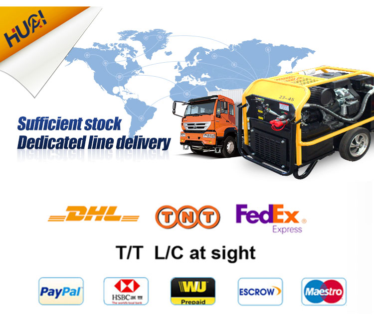 Portable Diesel Driven Hydraulic Power Pack with SCREW PUMP and 18L Tank Capacity