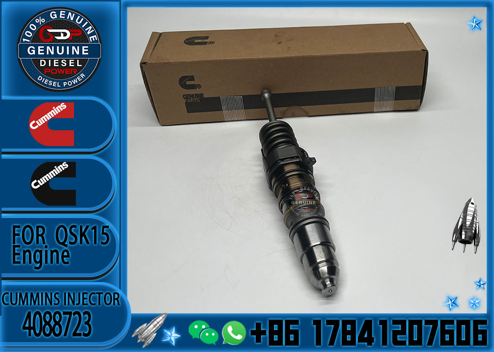 Original Common Diesel injector 4062569 4088723 4928260 4010346 4928264 For QSX15 ISX15 Engine