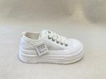 Fashion White Platform Sneakers Mesh Upper 2024 Summer Lacing And Leisure