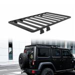 Easily Installed 4X4 Off Road Aluminum Roof Rack Cargo Platform Basket for