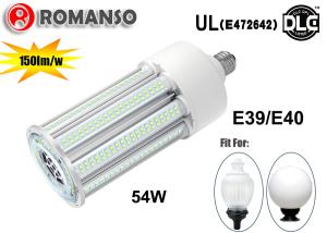 Wholesale 54W 8100Lm 6000K Waterproof E40 LED Corn Light For Enclosed Fixture , AC100-300V from china suppliers