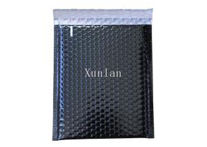 Wholesale Black Metallic Shipping Envelopes , 4 * 6 Inch Bubble Shipping Envelopes from china suppliers