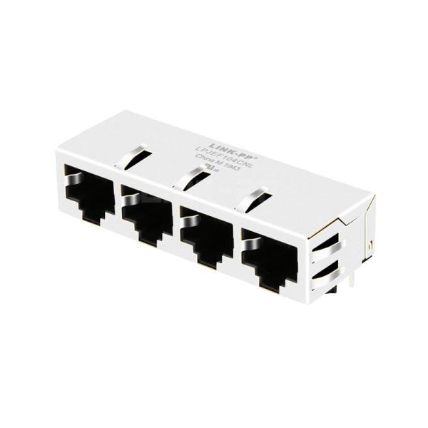 Molex 441500012-4 Compatible LINK-PP LPJEF104CNL Tab Down Without LED 1X4 Port
