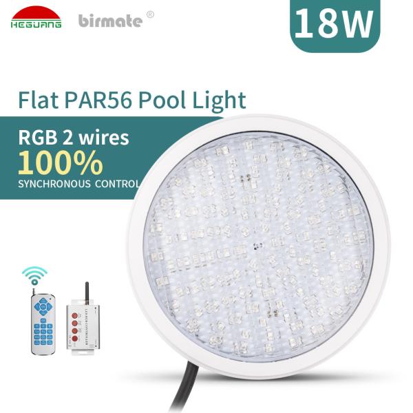 18W SMD5050 520LM Par56 Pool Light ABS Anti UV PC Cover Swimming Pool Fountain