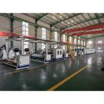 Uniform Speed Corrugated Cardboard Production Line ±1mm Cutting Accuracy 0.75KW