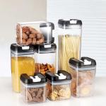 7pcs Detachable Grid Food Storage Container Plastic