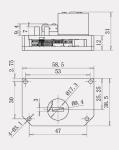 HVAC DC2.5V Ball Valve Motor Torque 1.8NM Flow Control