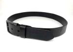 Embossed Alloy Pin Buckle 3.5cm Men Cow Leather Belt