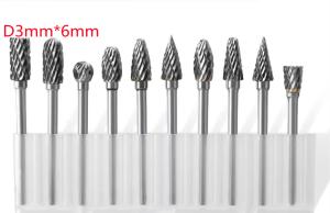 Wholesale OEM Tungsten Carbide Rotary Burr 3mm Carbide Burr for metalwork from china suppliers
