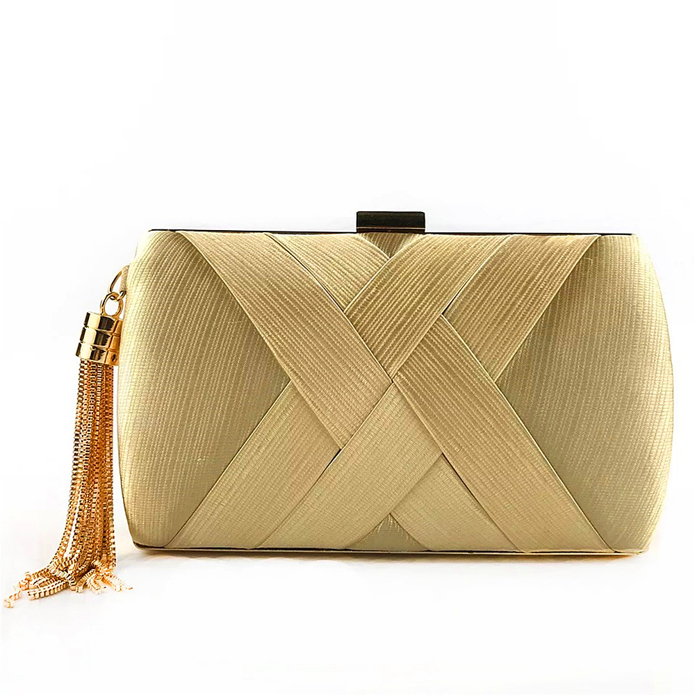 Women's Luxury Tassel Envelope Satchels for Evening Events Bridal Ladies Party Purse