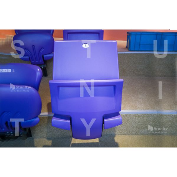 BS5852 Crib5 Plastic Stadium Seats For Basketball Stadium