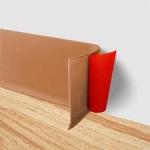 Peel-Stick Baseboard Molding Flexible Vinyl for Hassle-Free Wall Base Installati