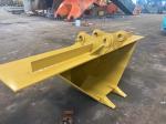 Durable V Shaped Ditching Bucket , Trapezoid Excavator Buckets Multifunctional
