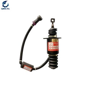 Wholesale D59-105-12 Shutdown Solenoid Valve For Diesel D6114 Excavator Spare Parts from china suppliers