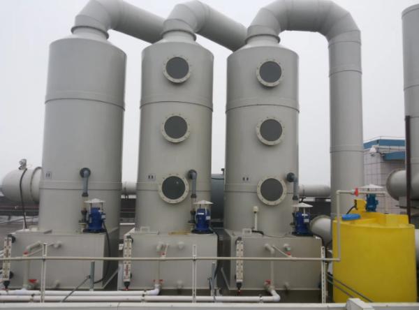 Large Air Volume Chemical Pollution Industrial Desulfurization Spray Tower With