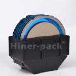 Black Semitransparent Wafer Storage Box 25 Slots For Semiconductor Wafer