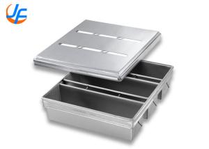 Wholesale RK Bakeware China Foodservice NSF Commercial Aluminum Loaf Pans / Special Strap Pullman Bread Pan from china suppliers
