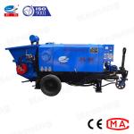 Remote Control Shotcrete Concrete Pump 0.4 - 0.6Mpa Pressure 22kW Main Power