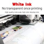 500ML DTF Ink for Textile Pigment Printing CMYK W DTF Printer Long-Lasting